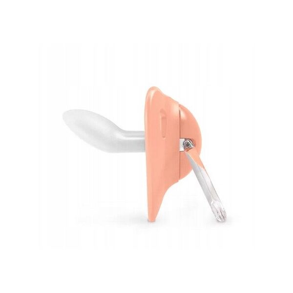 SUAVINEX - 308260-SMOCZEK ANATOMICZNY     SILKONOWY 2SZT/18M+/BRZOSKWINIOWY/DREAMS