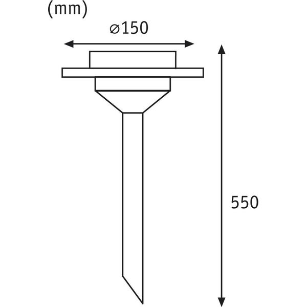 Paulmann Solar Ufo LED IP44 1x0,2W