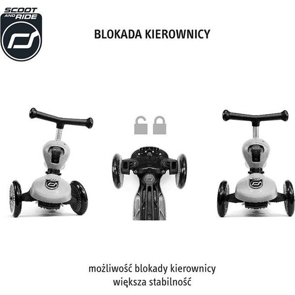 Hulajnoga ScootAndRide Highwaykick 1 Zielony (96355)