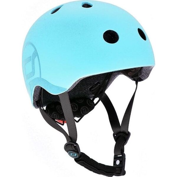 ScootAndRide Kask S-M dla dzieci 3+ Blueberry