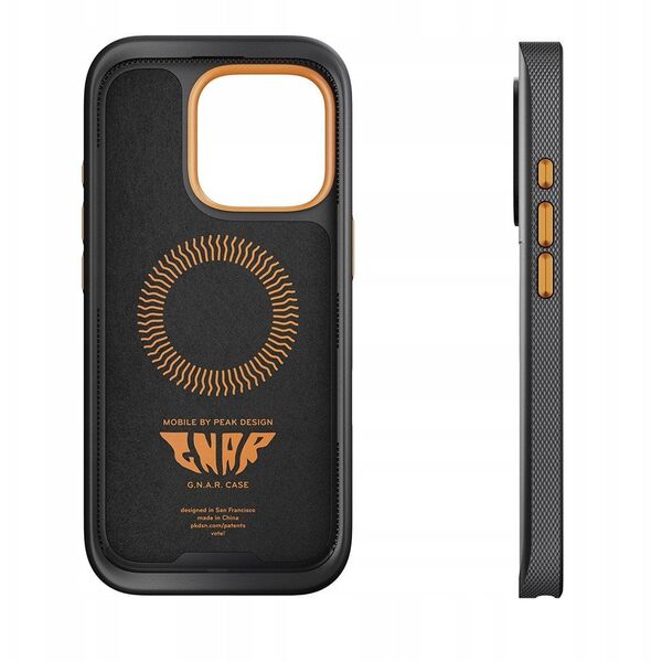 Peak Design Mobile Maximal GNAR Θήκη iPhone 16 Pro Μαύρο - Czarny