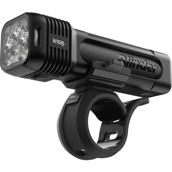Knog Blinder 1300, Front lighting, Black, Aluminium, Silicone, Silicone, IP67, 23°