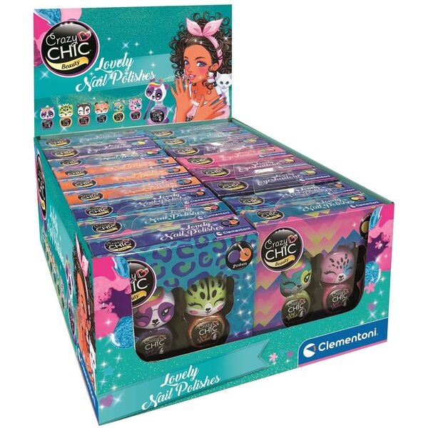 CLE Crazy Chic 2xlakier Lovely 3wz 18/disp 18849