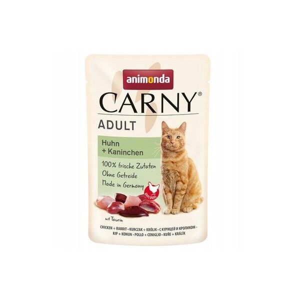 ANIMONDA Carny vielfalt drób mix kawałki 8x85g