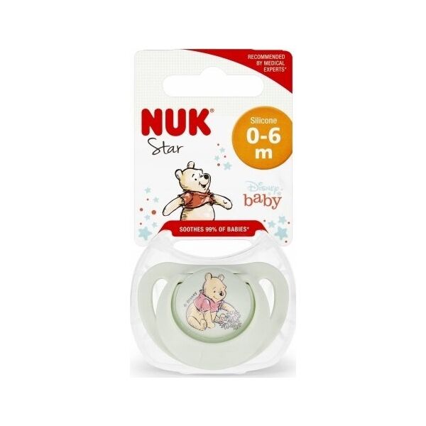 NUK NUK SMOCZEK USP 0-6M SIL STAR KUBUS 10730905 1/6