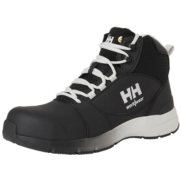 Παπούτσια HELLY HANSEN Barcode MXR Mid S3S, μαύρο/κίτρινο 42