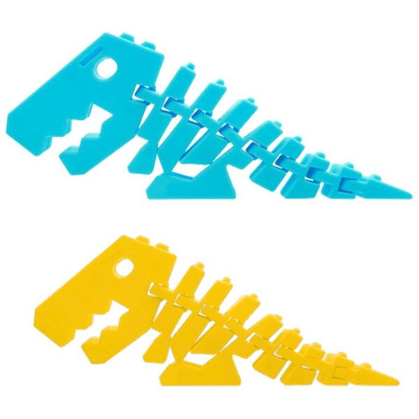Dinozaur Puzzle Fidget 3D Układanka Elastyczny Do Wyginania Mix LEAN TOYS