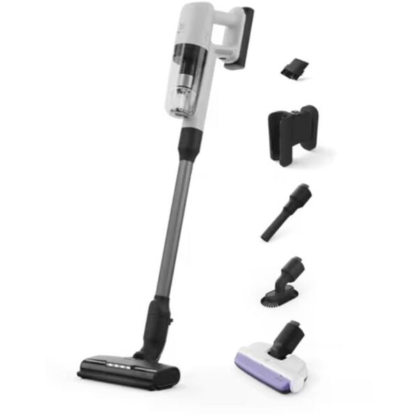 Electrolux EP71HB14UV, Stick vacuum, Bagless, Cream, 0.3 L, 11.5 l/s, Rectangular