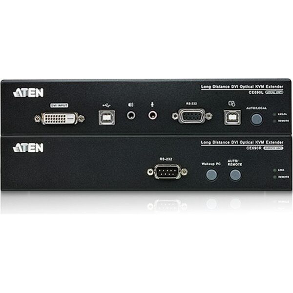 Przełącznik Aten DVI Optical KVM Extender CE680 (CE680-AT-G)
