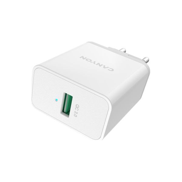 Ładowarka Canyon 1x USB-A 3 A (CNE-CHA24W)