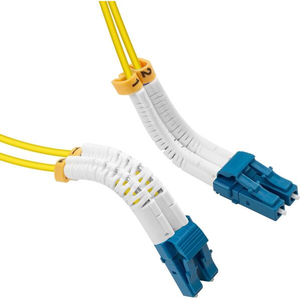 Lanview Lanview LVO2314005-FLEX καλώδιο InfiniBand / οπτική ίνα 0,5 m LC LC/LC Κίτρινο