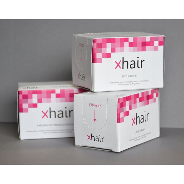 Xhair Papierki do trwałej ondulacji 1000szt.
