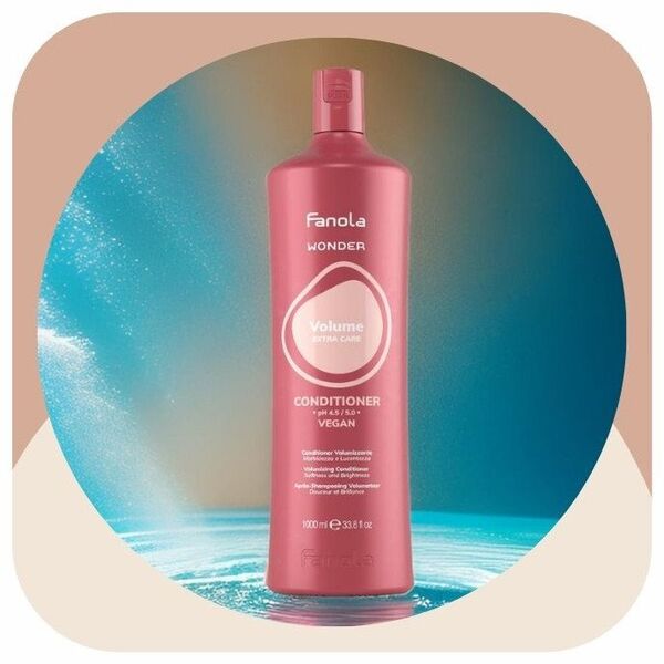 FANOLA_Wonder Volume Extra Care μαλακτική κρέμα για αύξηση του όγκου των μαλλιών 1000ml
