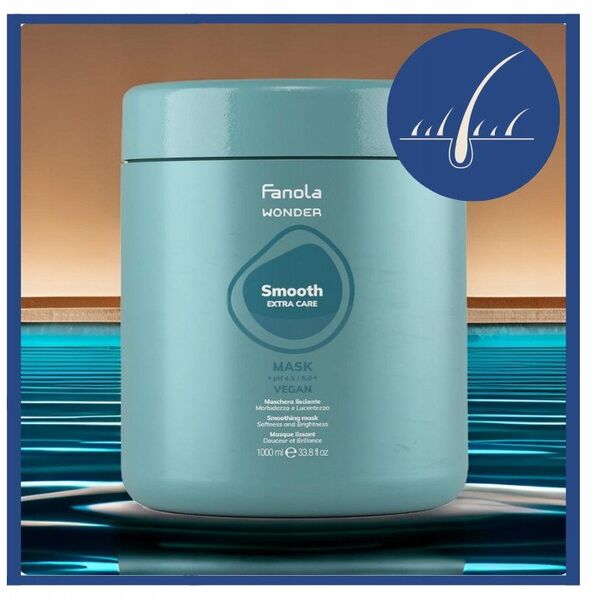 FANOLA_Wonder Smooth Extra Care μάσκα λείανσης μαλλιών 1000ml