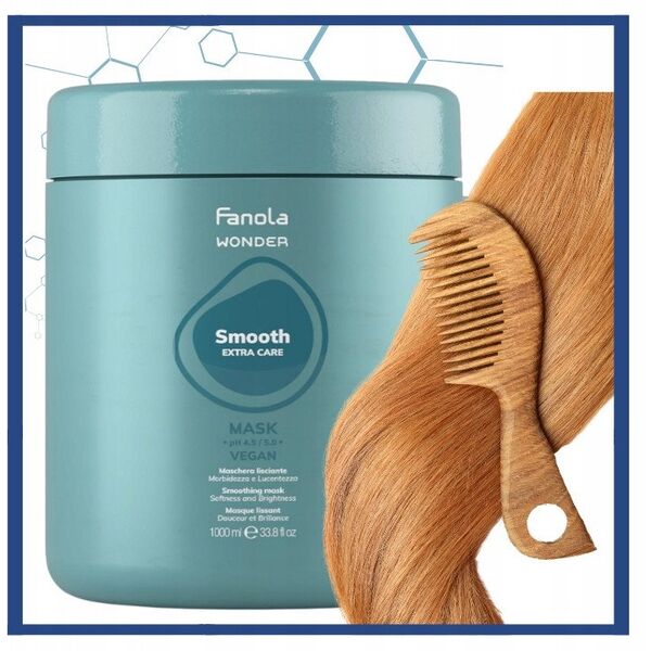 FANOLA_Wonder Smooth Extra Care μάσκα λείανσης μαλλιών 1000ml