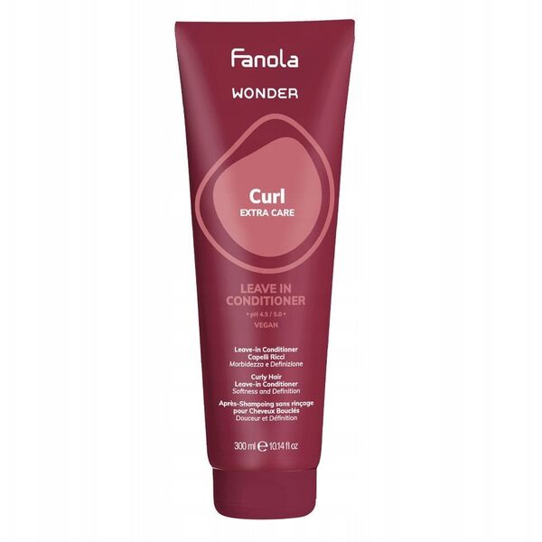 FANOLA_Wonder Curl Extra Care μαλακτική κρέμα μαλλιών χωρίς ξέβγαλμα 300ml