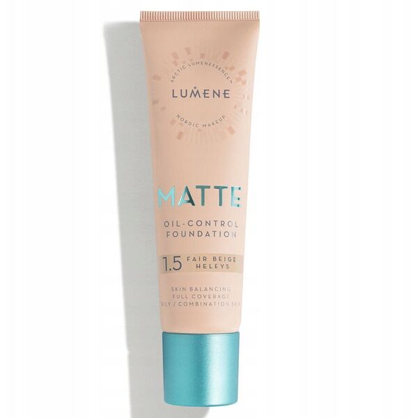 LUMENE_Matte Oil-Control ματ βάση ελέγχου λιπαρότητας για το πρόσωπο SPF20 1.5 Fair 30ml