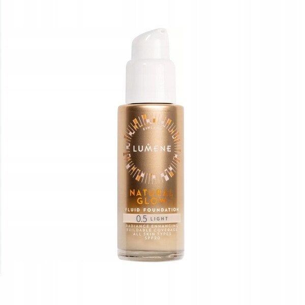 LUMENE_Φυσικό Λαμπερό Υγρό Foundation podkład do twarzy 0.5 Light 30ml