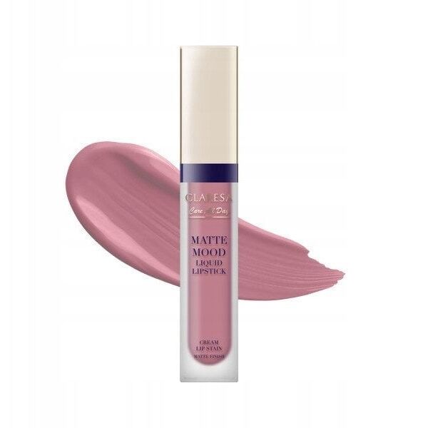 CLARESA_Matte Mood Liquid Liptick matowa pomadka w płynie do ust 03 Calm 7ml