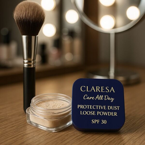 CLARESA_Protective Dust Loose Powder puder sypki utrwalający z filtrem SPF30 Universal 5g