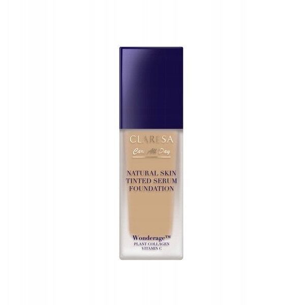 CLARESA_Natural Skin Tinted Serum Foundation, Podkład-serum z naturalnym wykończeniem 2WO Medium Olive 32ml