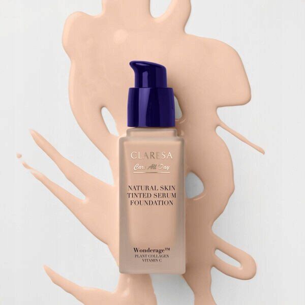 CLARESA_Natural Skin Tinted Serum Foundation podkład-serum z naturalnym wykończeniem 1N Light Neutral 32ml