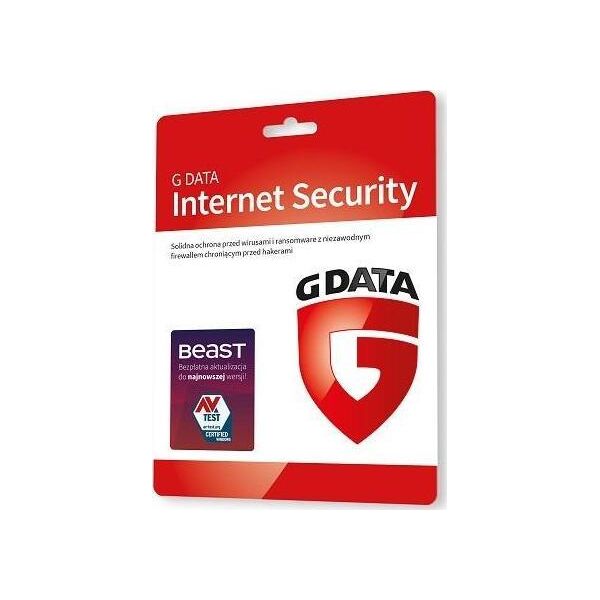 Gdata Internet Security 1 urządzenie 36 miesięcy  (C1002KK36001)