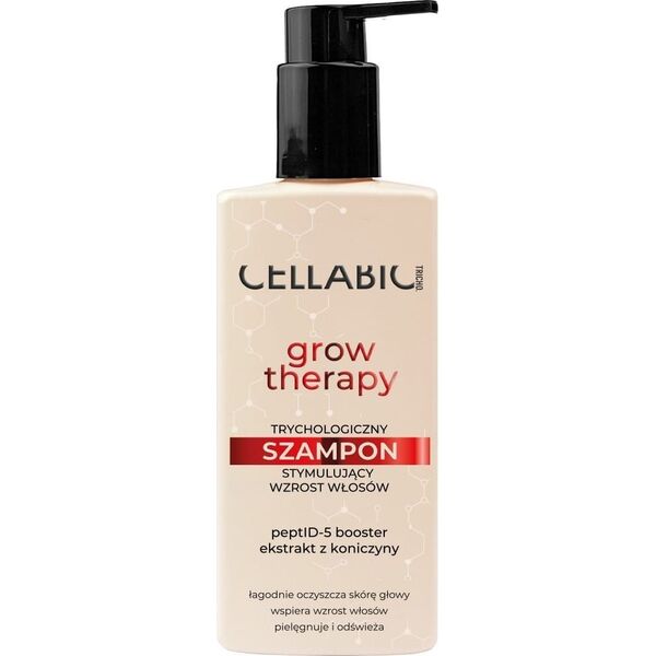 Claresa Cellabic Tricho Grow Therapy Women Szampon stymulujący wzrost włosów, 300 ml