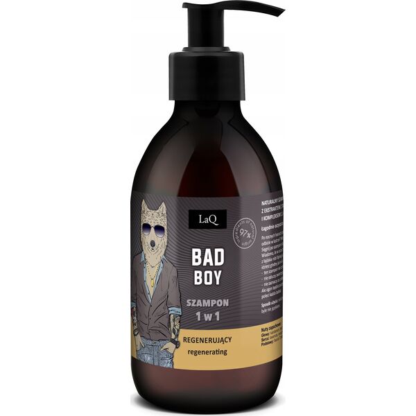 LaQ Bad Boy szampon regenerujący 1w1 300ml