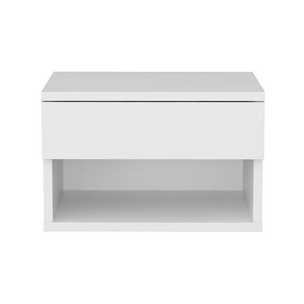BEDSIDE TABLE WHITE 29X44.6X31.9CM