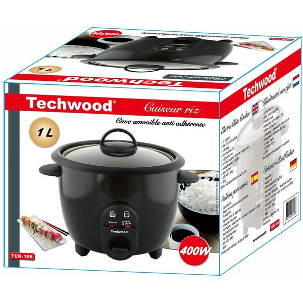 Techwood riisikeetja TCR-106 1L