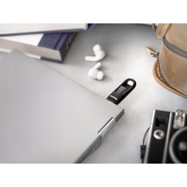 Pendrive SanDisk SanDisk Flash Disk 64GB Ultra Slider, USB-C 3.2, Černá