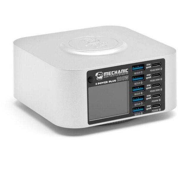 MECHANIC X-Power PLUS DC τροφοδοτικό σέρβις / φορτιστής 200 W +