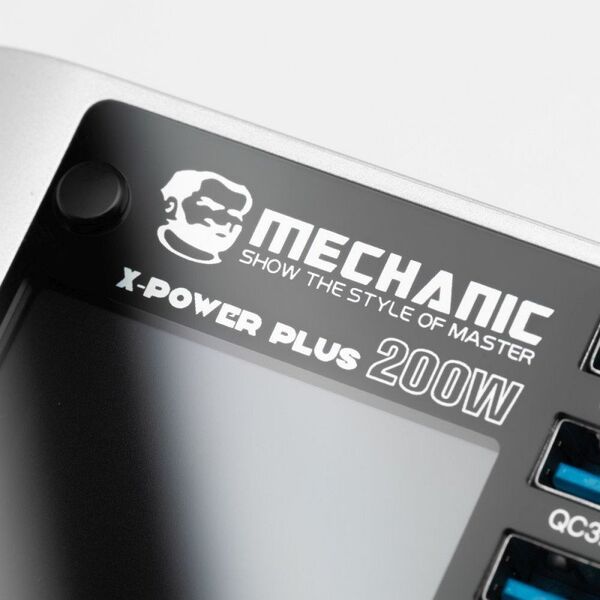 MECHANIC X-Power PLUS DC τροφοδοτικό σέρβις / φορτιστής 200 W +