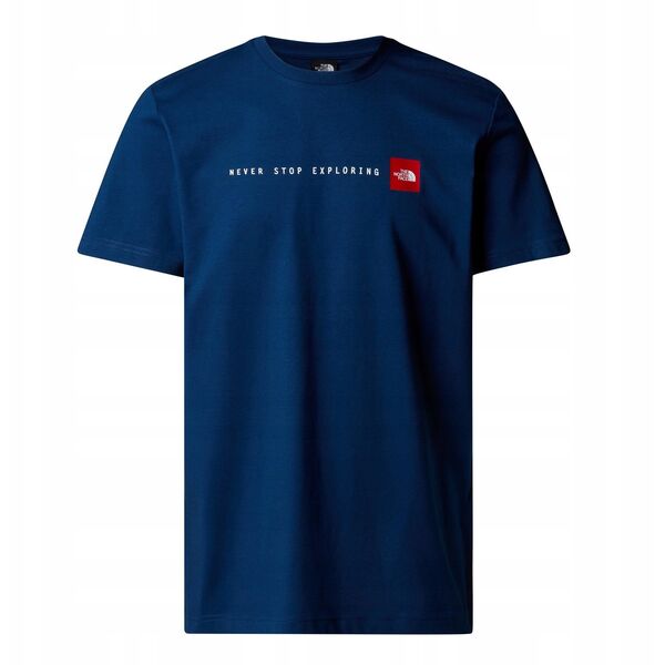The North Face Κοντομάνικο Never Stop Exploring Tee NF0A87NSD1R Granatowe L