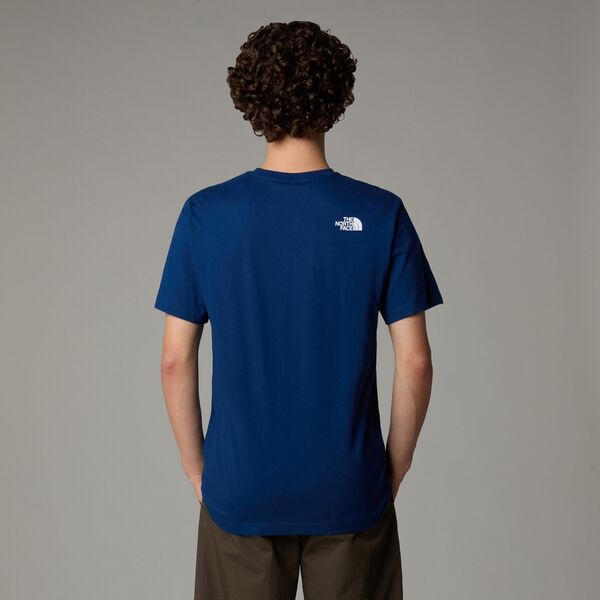 The North Face Κοντομάνικο Never Stop Exploring Tee NF0A87NSD1R Granatowe L