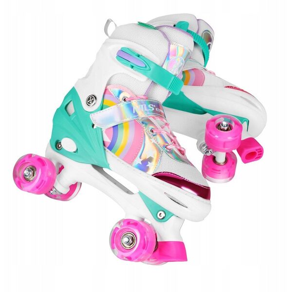 NQ0187 LED WROTKI RAINBOW ROZM. M(35-38) NILS EXTREME