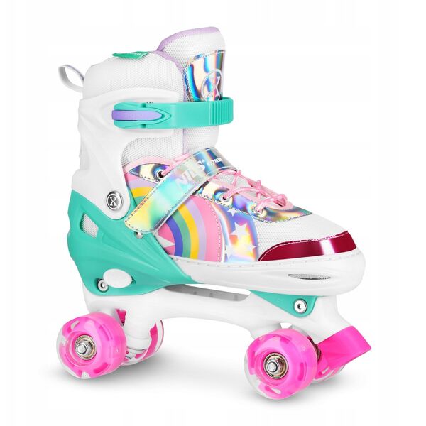 NQ0187 LED WROTKI RAINBOW ROZM. S(31-34) NILS EXTREME