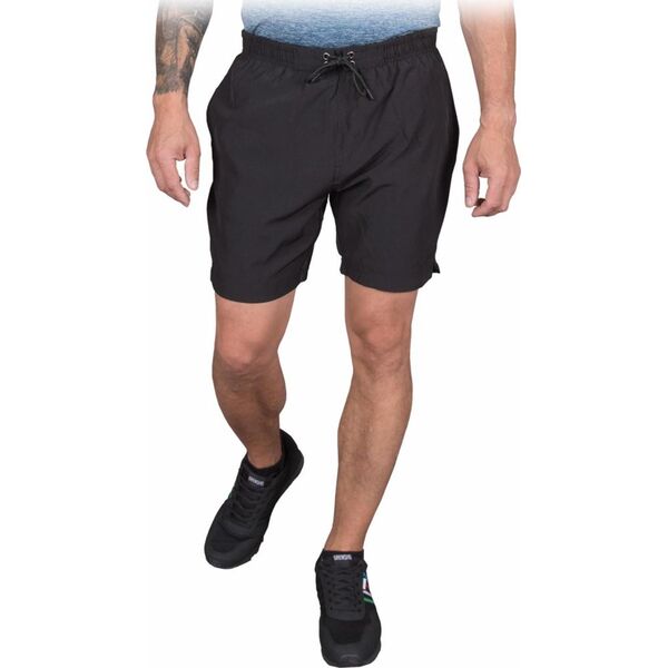 R.E.I.S. SKV-LAX - Spodnie ochronne z krótkimi nogawkami 4-kierunkowy stretch 91% poliester, 9% elastan 125 g/m2 - czarny S