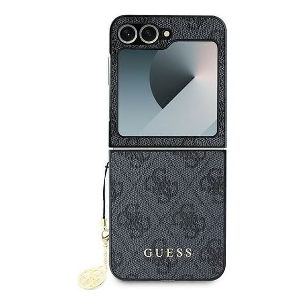 Guess Guess GUHCZF6GF4GGR Z Flip6 F741 czarny/black 4G Charm