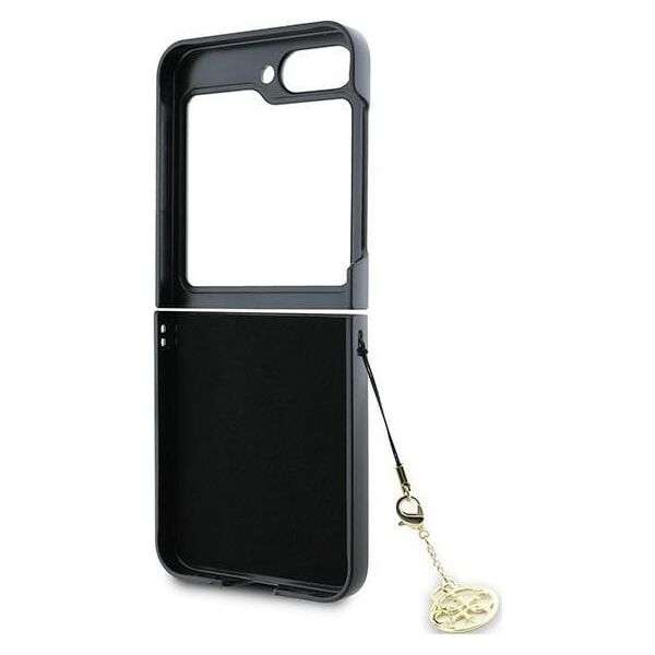 Guess Guess GUHCZF6GF4GGR Z Flip6 F741 czarny/black 4G Charm