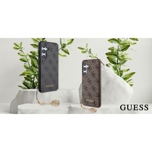 Guess Guess GUHCZF6GF4GGR Z Flip6 F741 czarny/black 4G Charm