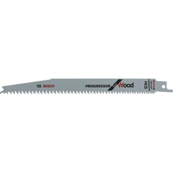 Bosch Bosch sabre saw blade S 2345 X Progressor for Wood, 100 pieces (length 200 mm)