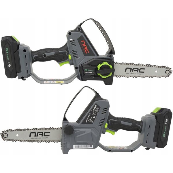 NAC PIŁA ŁAŃCUCHOWA AKUM. MINI 20V 1x2Ah 20,3cm
