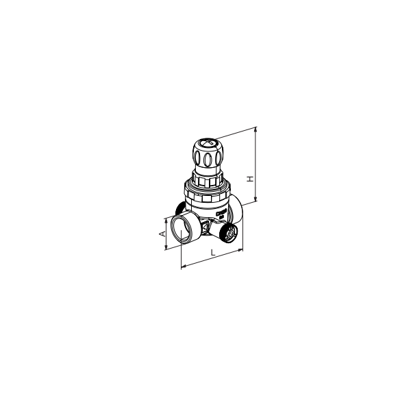 Husty Reduktor ciśnienia 312 COMPACT G 3/4" - 0312.20.250
