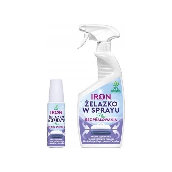 Iron Żelazko w Sprayu Plus bez Prasowania 750ml