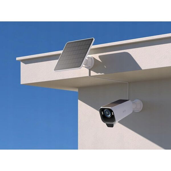 Eufy eufyCam S3 Pro - Δικτυακή κάμερα παρακολούθησης - Bullet - Εξωτερικού χώρου - ανθεκτική στις καιρικές συνθήκες - Χρώμα (Ημέρα&Νύχτα) - 3840 x 2160 - 4K, 1080p - Ήχος - ασύρματο - Wi-Fi - ραδιόφωνο 2.4GHz - H.264, H.265