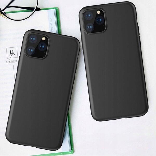 Εύκαμπτη θήκη Soft Case żelowe elastyczne etui pokrowiec do iPhone 11 czarny