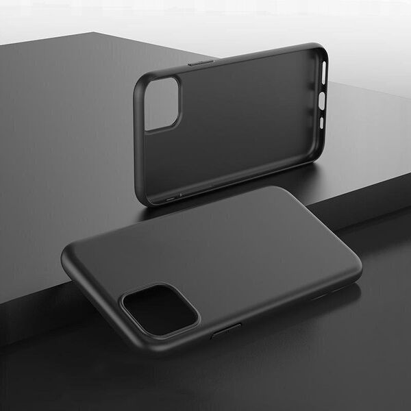 Εύκαμπτη θήκη Soft Case żelowe elastyczne etui pokrowiec do iPhone 11 czarny
