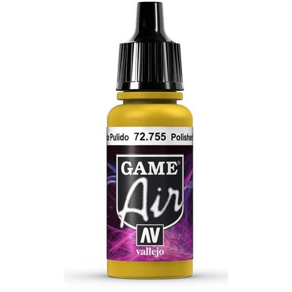 Vallejo 72.755, 17 ml, Gold, Metallic, Bottle